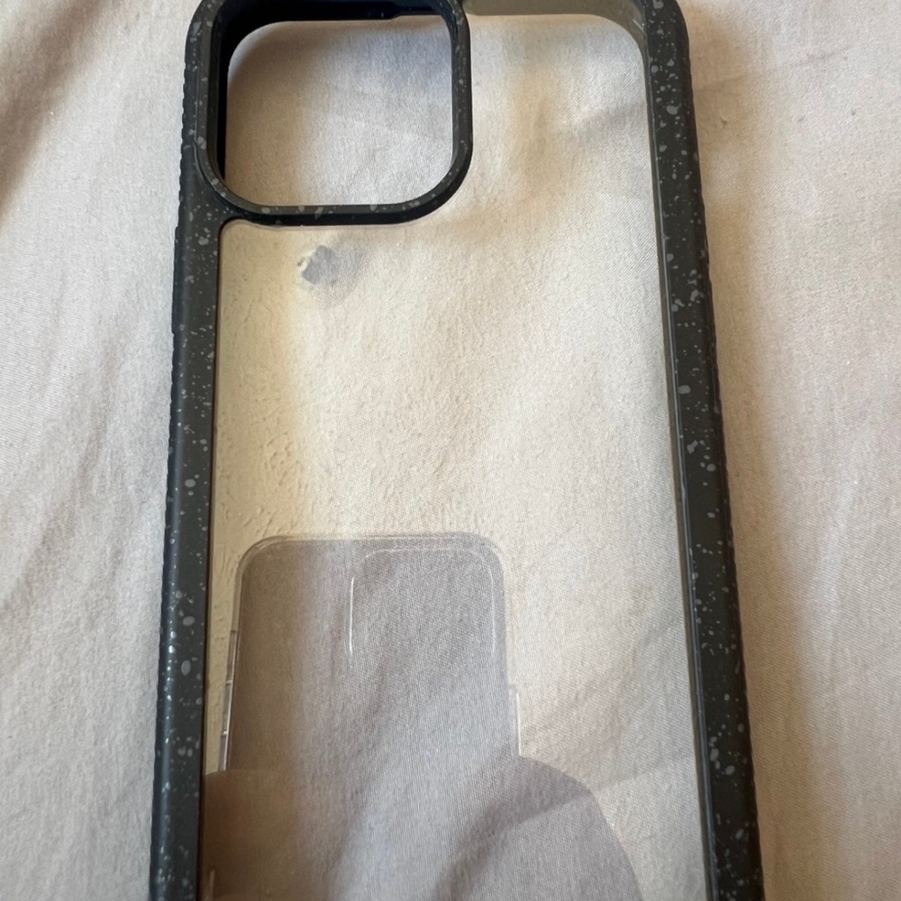 Black Transparent Phone Case